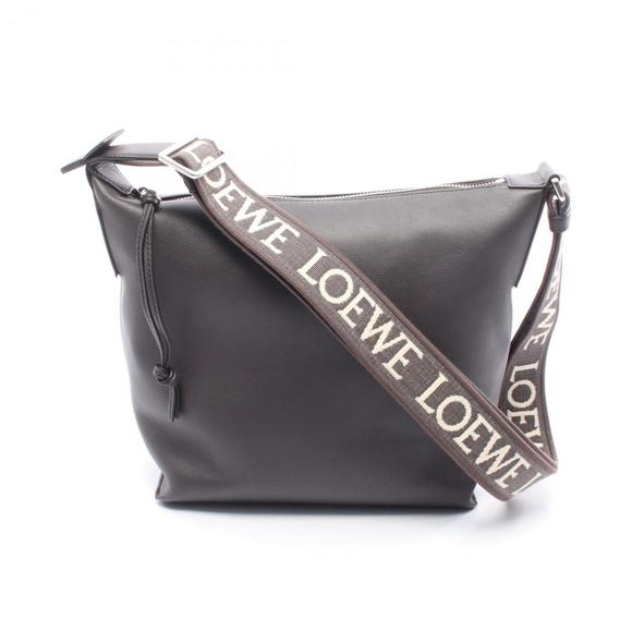 LOEWE Other - LOEWE CUBI Small Shoulder Bag, Leather, Men's, Gray